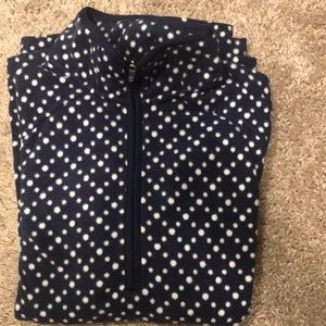 Cute and cozy fleece zipper sweatshirt